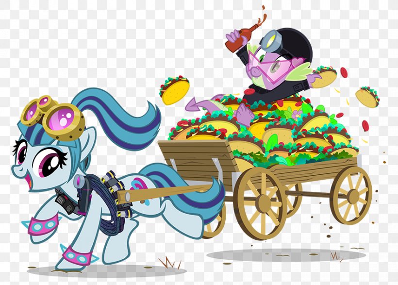 Taco Tuesday Spike Pony Rarity, PNG, 880x631px, Taco, Art, Cartoon, Deviantart, Fictional Character Download Free