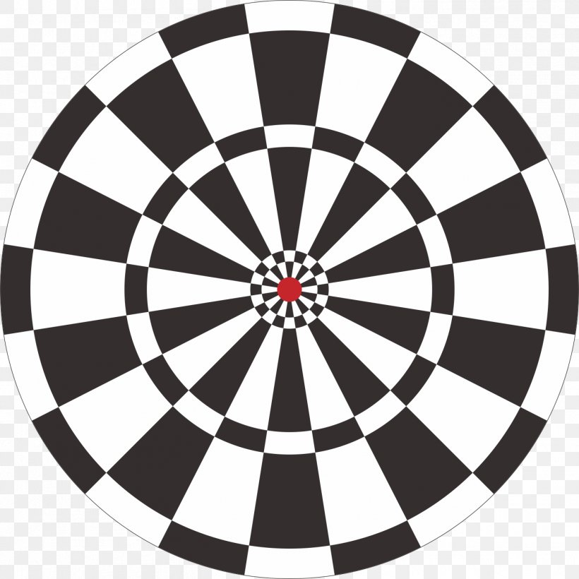 Darts Shooting Target Arrow Target Archery, PNG, 1412x1412px, Shooting Target, Archery, Area, Black And White, Bow And Arrow Download Free