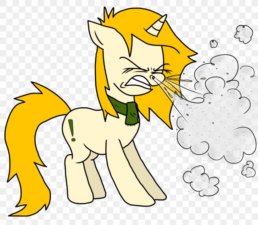 Pony Cartoon Mucus Sneeze, PNG, 1024x896px, Pony, Allergy, Animal, Animal Figure, Art Download Free