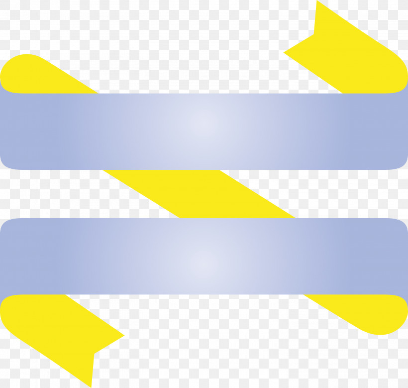 Ribbon Multiple Ribbon, PNG, 2930x2784px, Ribbon, Line, Logo, Multiple Ribbon, Yellow Download Free