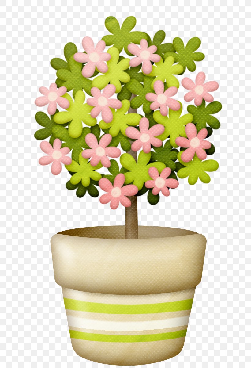 Tree Flowers Flowering Plant Clip Art, PNG, 643x1200px, Flower, Art, Floral Design, Flowering Plant, Flowerpot Download Free