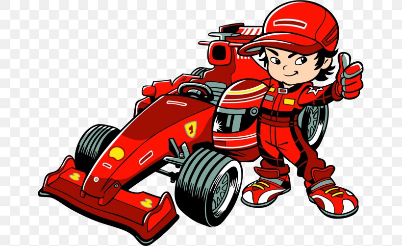 Formula One Cartoon Clip Art, PNG, 665x502px, Formula One, Auto Racing, Automotive Design, Car, Cartoon Download Free