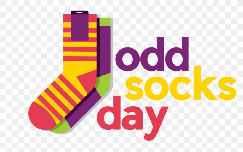 ODD SOCKS DAY Logo Product Design Brand Mental Illness Awareness Week, PNG, 1050x656px, Logo, Brand, Magenta, Mental Disorder, Mental Health Download Free