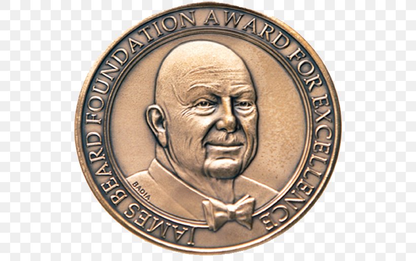 James Beard Foundation Award 2018 James Beard Media Awards Chef, PNG, 536x516px, James Beard, Bronze Medal, Chef, Food, Food Writing Download Free