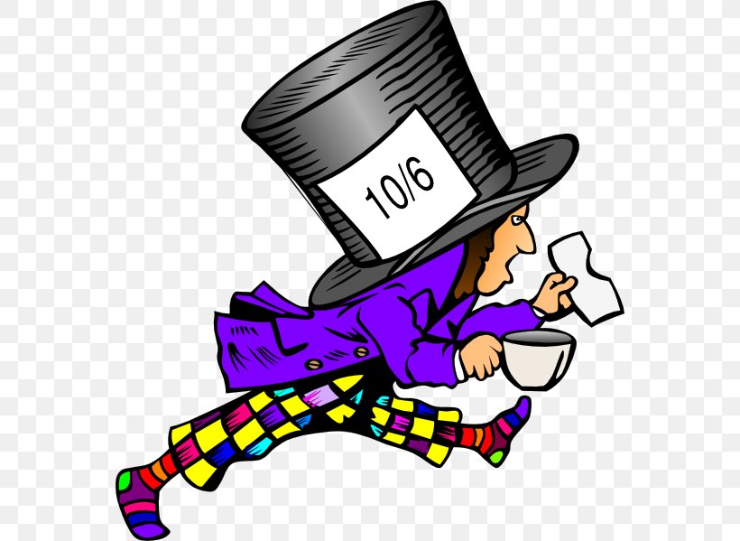 Mad Hatter March Hare Clip Art, PNG, 564x599px, Mad Hatter, Alice In Wonderland, Art, Artwork, Drawing Download Free