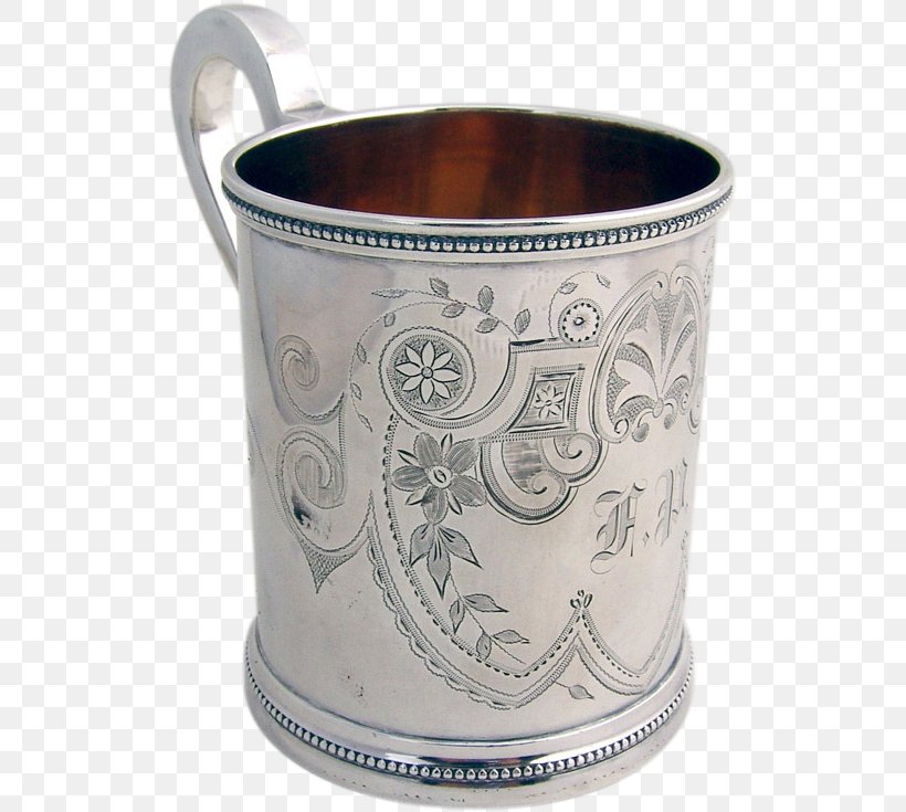 Mug Silver Cup, PNG, 735x735px, Mug, Cup, Drinkware, Metal, Silver Download Free
