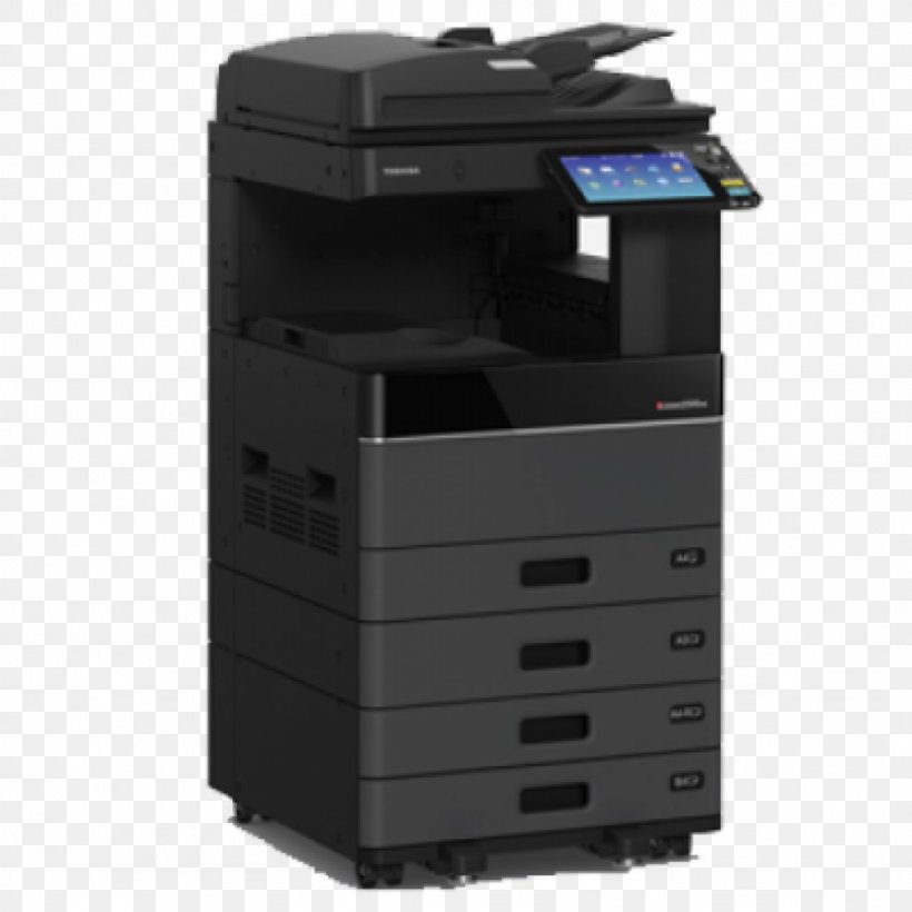 Photocopier Multi-function Printer Toshiba Paper, PNG, 1024x1024px, Photocopier, Copying, Elaraby Group, Fax, Image Scanner Download Free