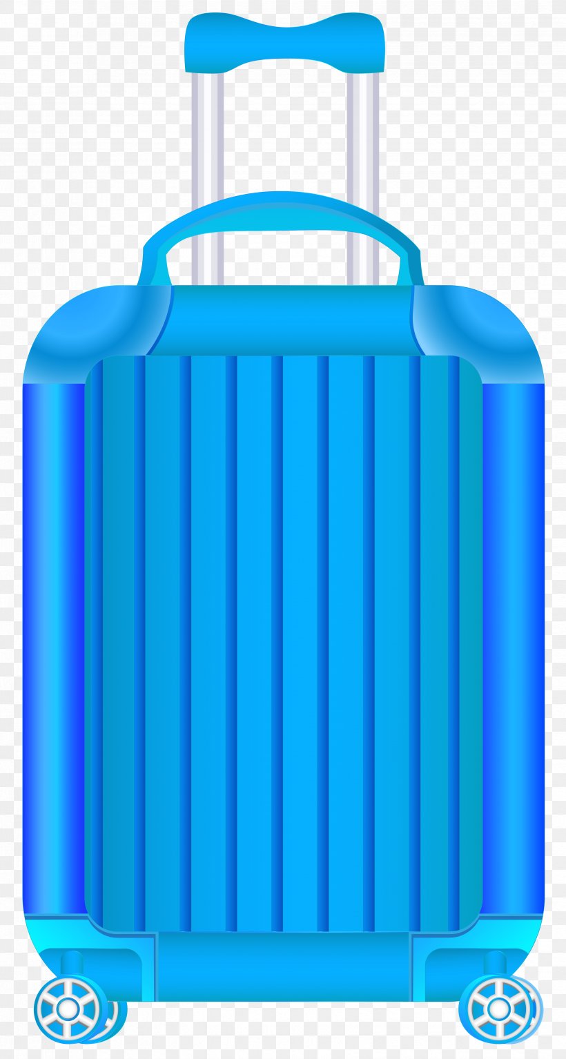 Suitcase Trolley Baggage Clip Art, PNG, 3311x6197px, Suitcase, Aqua, Azure, Bag, Baggage Download Free