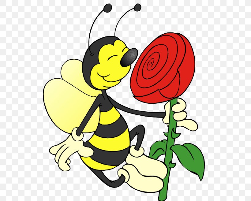 Western Honey Bee Flower Rose Clip Art, PNG, 538x657px, Bee, Anthophora Plumipes, Art, Artwork, Bumblebee Download Free