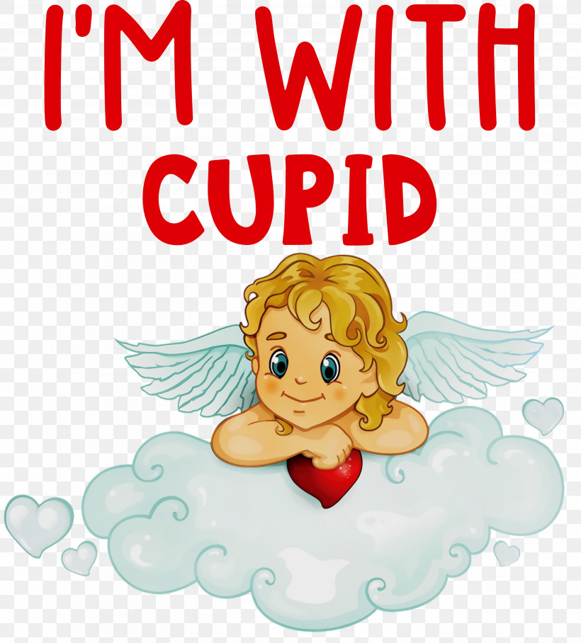 Cartoon Angel Drawing Cupid Character, PNG, 2709x3000px, Cupid, Angel, Animation, Border Pink, Cartoon Download Free