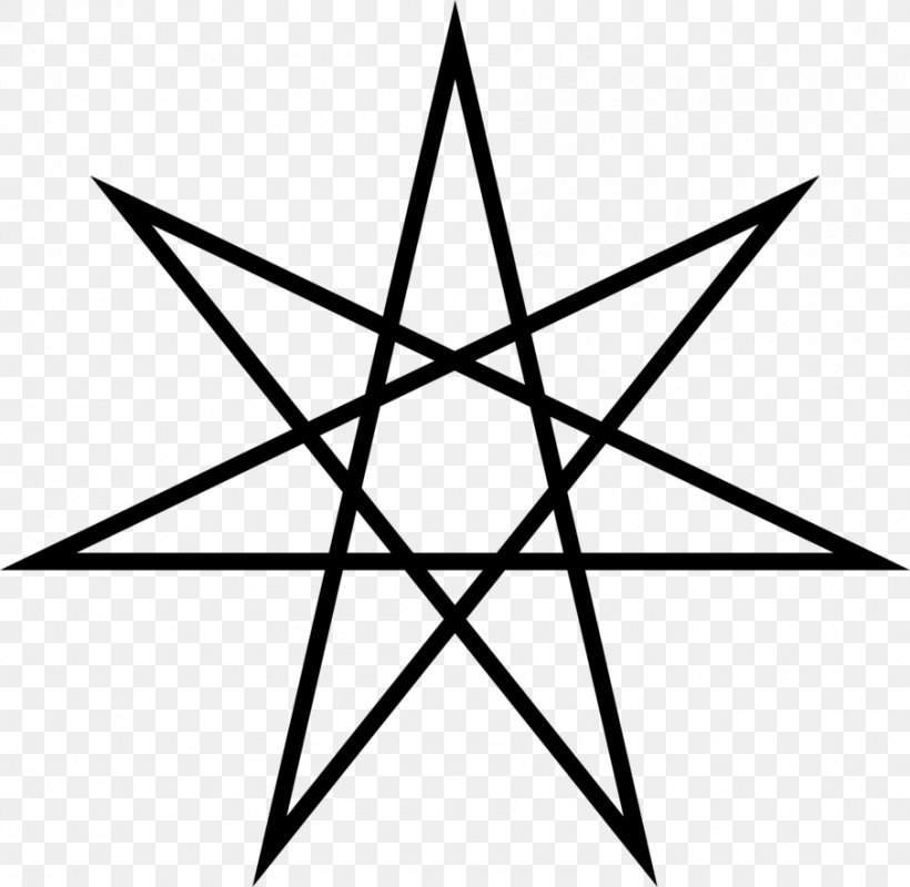 Heptagram Five-pointed Star Symbol Star Polygons In Art And Culture, PNG, 905x883px, Heptagram, Black, Black And White, Blue Star Wicca, Fivepointed Star Download Free
