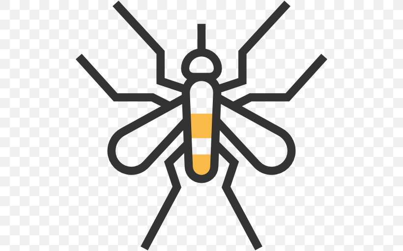 Mosquito Insect Clip Art, PNG, 512x512px, Mosquito, Area, Artwork, Black And White, Insect Download Free