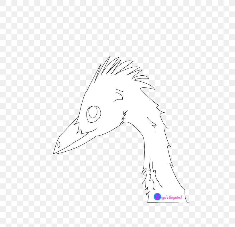 Beak Line Art Marine Mammal Cartoon Sketch, PNG, 612x792px, Beak, Artwork, Bird, Black And White, Cartoon Download Free