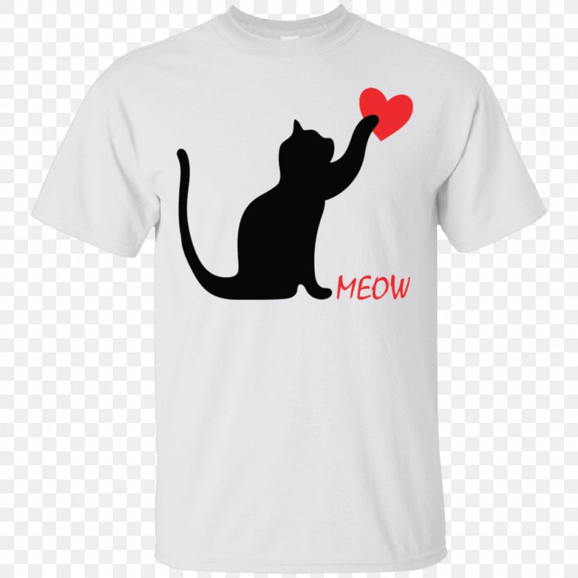 T-shirt Clothing Sleeve Font, PNG, 1024x1024px, Tshirt, Active Shirt, Animal, Black, Black M Download Free