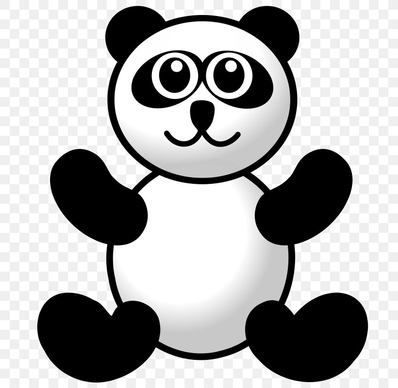 Giant Panda Brown Bear Cartoon Clip Art, PNG, 800x800px, Watercolor, Cartoon, Flower, Frame, Heart Download Free