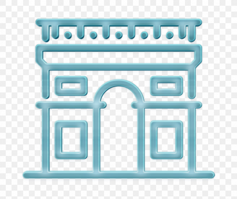 Landmark Icon Arc De Triomphe Icon Monuments Icon, PNG, 1268x1066px, Landmark Icon, Arc De Triomphe, Axe Historique, Grand Palais, Line Art Download Free
