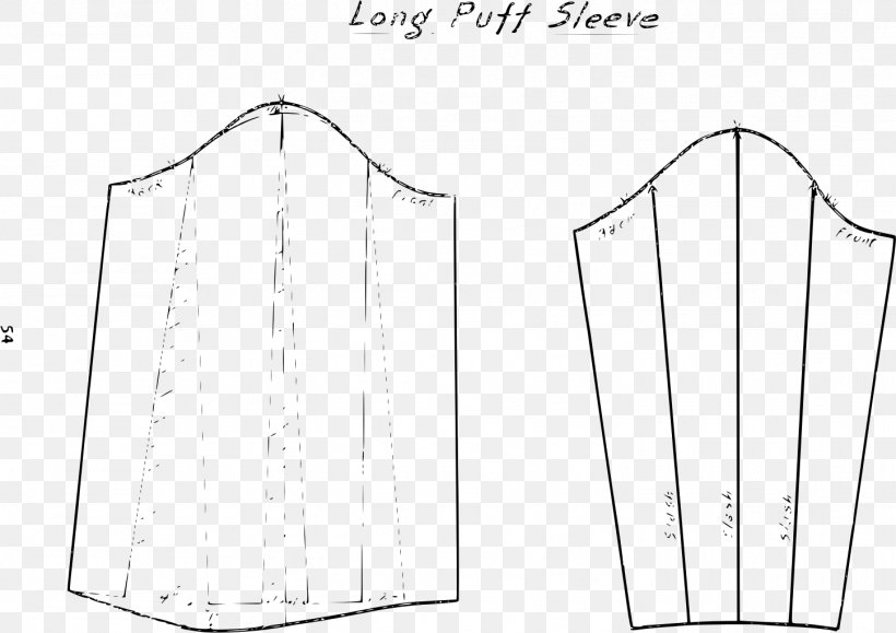 Sleeve Dress White Paper Outerwear, PNG, 1448x1024px, Sleeve, Area, Black And White, Clothing, Drawing Download Free