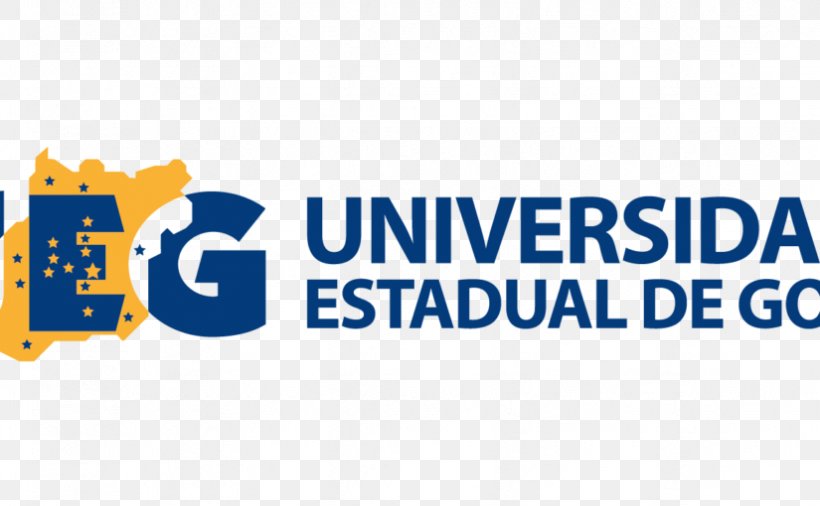 Universidade Estadual De Goiás Logo Brand Product University, PNG, 825x510px, Logo, Area, Banner, Blue, Brand Download Free
