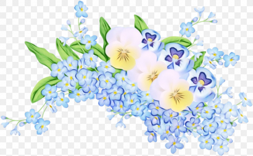 Blue Flower Plant Cut Flowers Delphinium, PNG, 850x523px, Watercolor, Blue, Borage Family, Bouquet, Cut Flowers Download Free