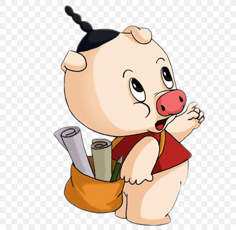 Domestic Pig Cuteness, PNG, 800x800px, Domestic Pig, Animation, Art, Carnivoran, Cartoon Download Free