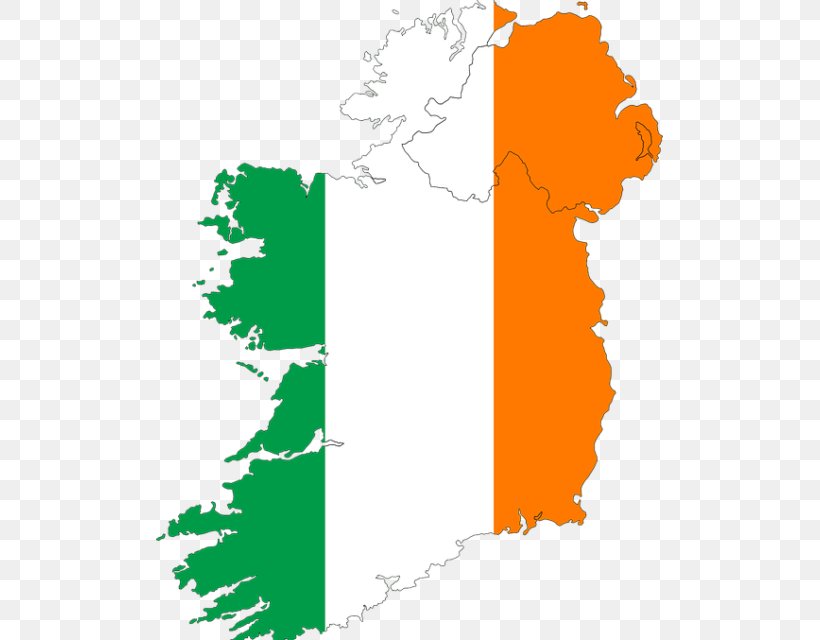 Flag Of Ireland Map National Flag, PNG, 530x640px, Ireland, Area, Blank Map, Flag, Flag Of Ireland Download Free