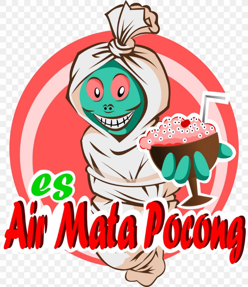Ghost Pocong Coconut Water Ice, PNG, 1382x1600px, Watercolor, Cartoon, Flower, Frame, Heart Download Free