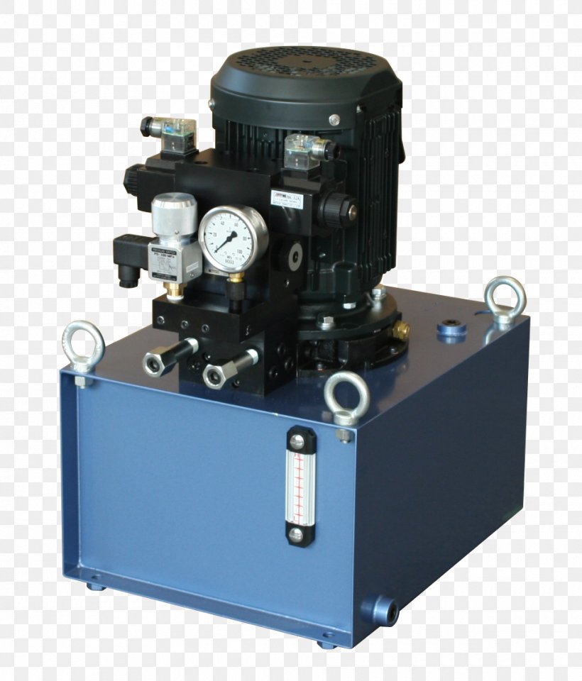 Machine Hydraulic Drive System Hydraulic Pump Hydraulic Motor, PNG, 960x1124px, Machine, Centrale Hydraulique, Compressor, Cylinder, Electric Motor Download Free