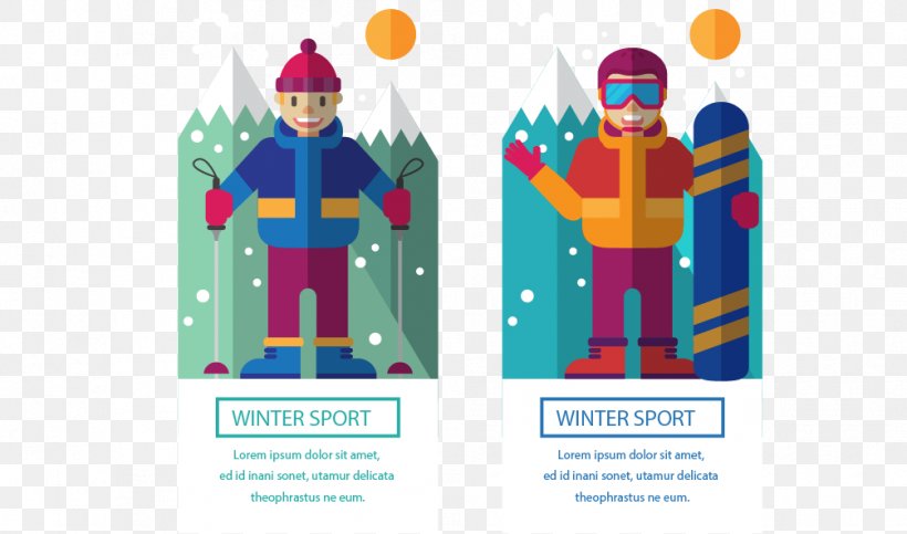 Skiing Winter Sport Banner Sled, PNG, 1005x592px, Skiing, Banner, Ice, Ice Skate, Outerwear Download Free