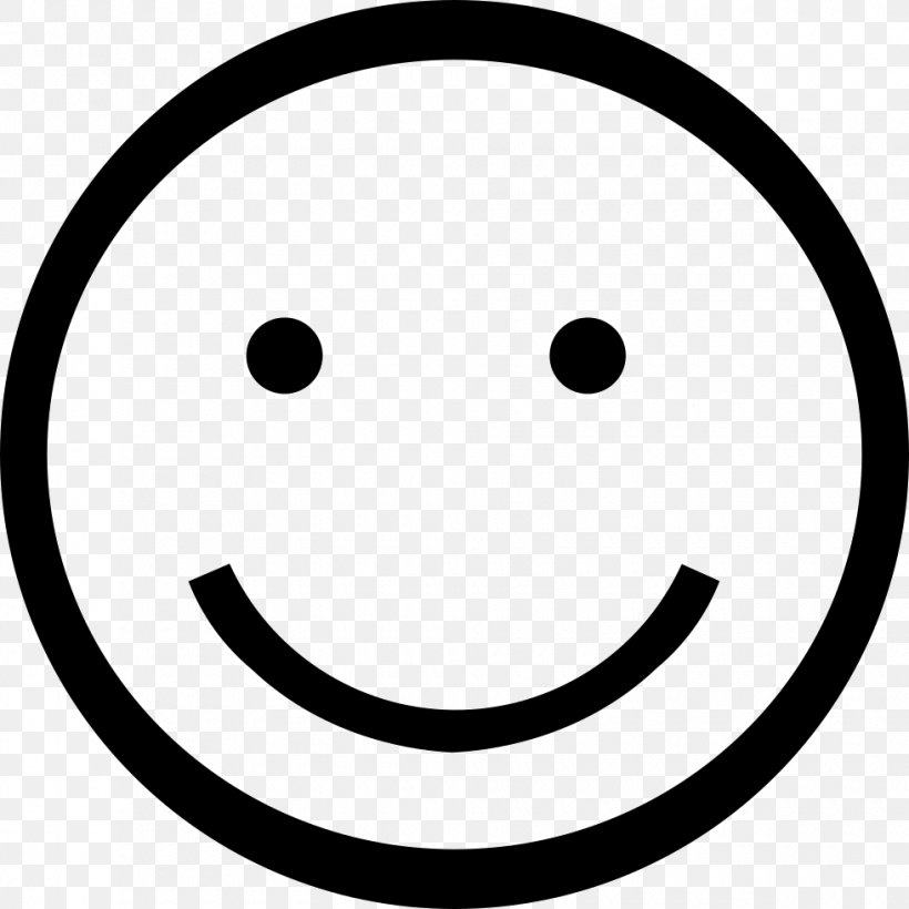 Smiley Emoticon Vector Graphics Happiness, PNG, 980x980px, Smiley, Area, Black And White, Capitol Corridor, Emoticon Download Free