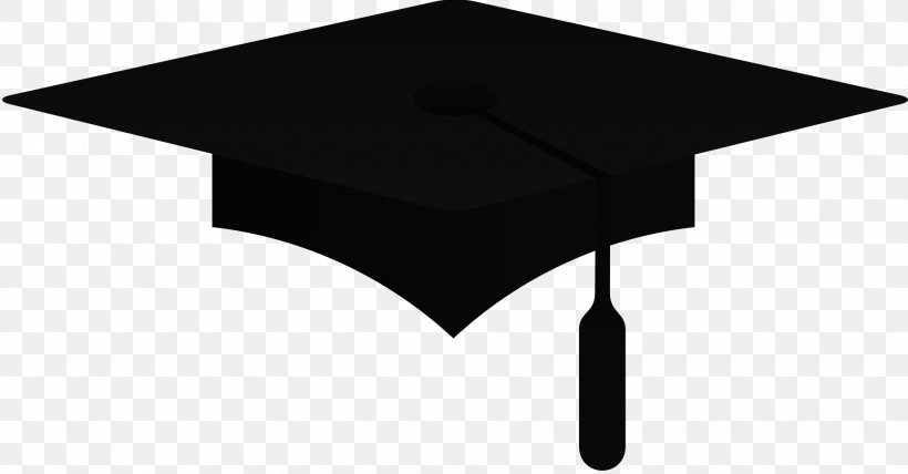 Square Academic Cap Graduation Ceremony Clip Art, PNG, 1850x967px, Square Academic Cap, Academic Degree, Black, Black And White, Cap Download Free