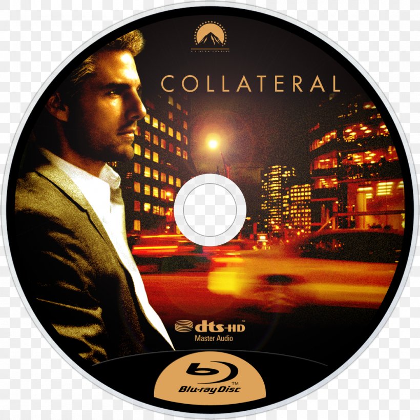 Tom Cruise Collateral Film Blu-ray Disc DVD, PNG, 1000x1000px, 2004, Tom Cruise, Bluray Disc, Brand, Collateral Download Free