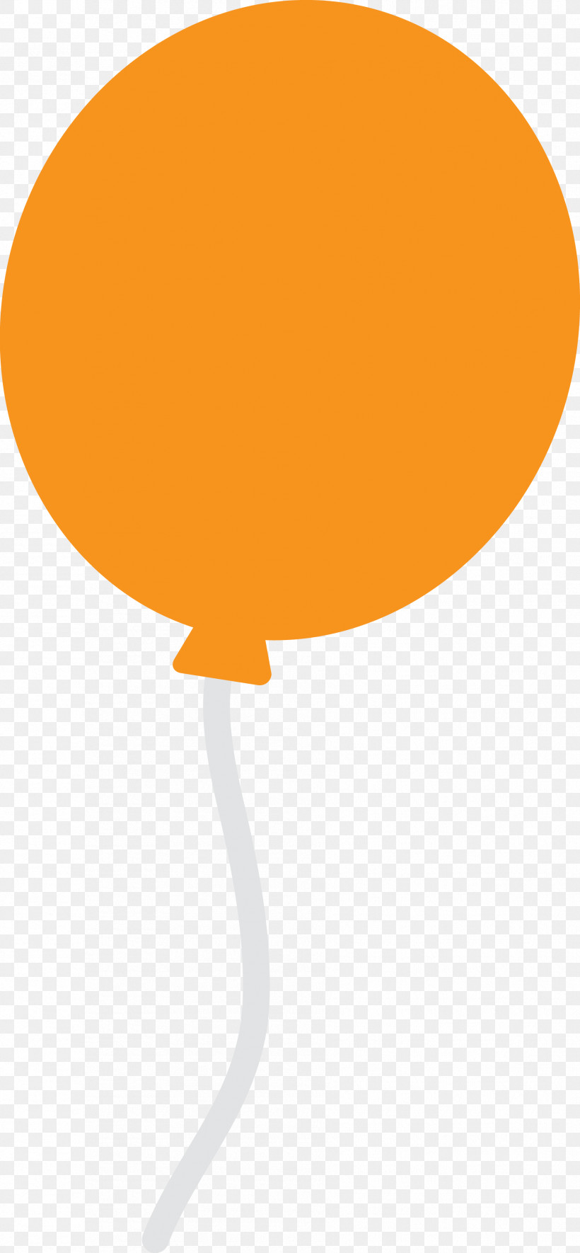 Balloon, PNG, 1806x3900px, Balloon, Orange, Yellow Download Free