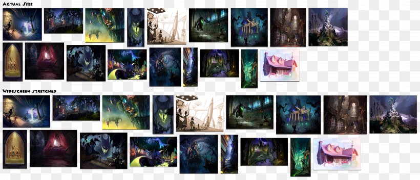 Epic Mickey Collage Video Concept Art, PNG, 5396x2324px, Epic Mickey, Art, Collage, Computer, Concept Download Free