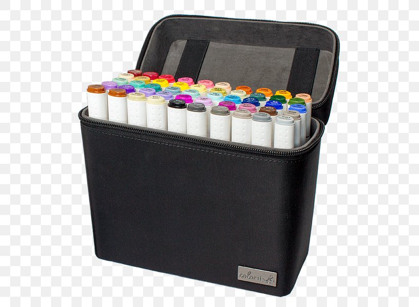 Marker Pen Copic Permanent Marker Pen & Pencil Cases Plastic, PNG, 515x600px, Marker Pen, Art, Bag, Box, Color Download Free