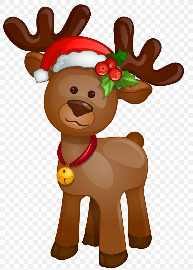 Santa Claus Cartoon, PNG, 3615x5054px, Reindeer, Cartoon, Character, Christmas Card, Christmas Day Download Free
