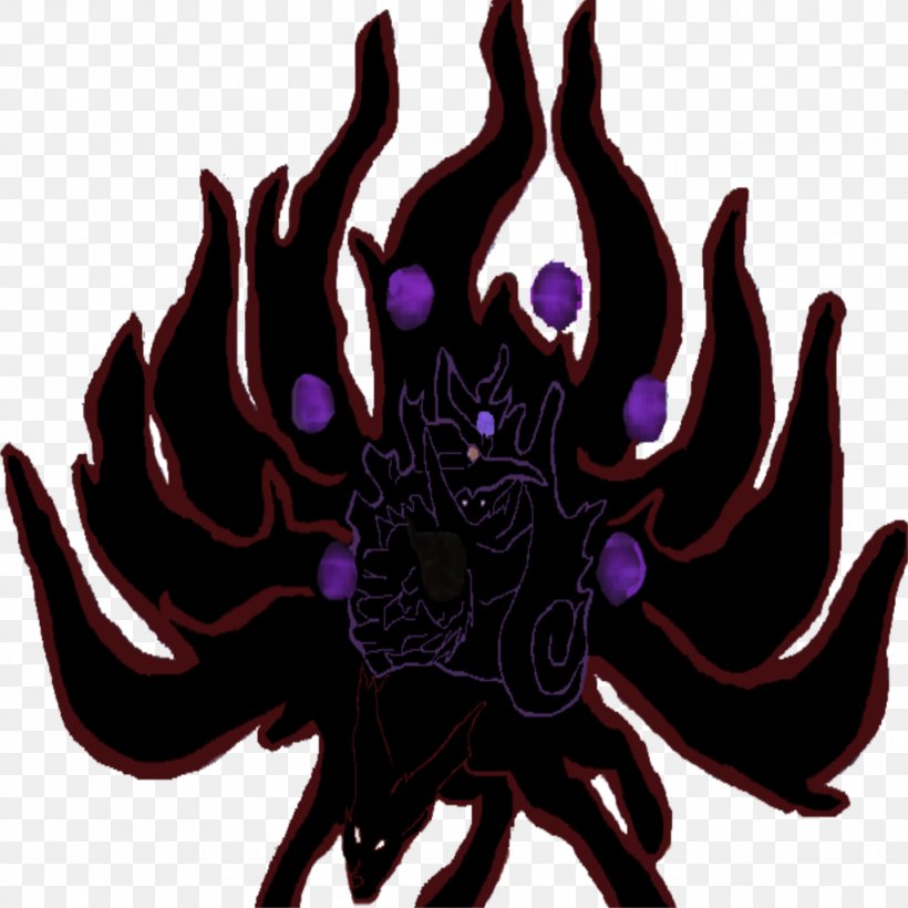 Demon Organism, PNG, 1024x1024px, Demon, Fictional Character, Organism, Purple Download Free