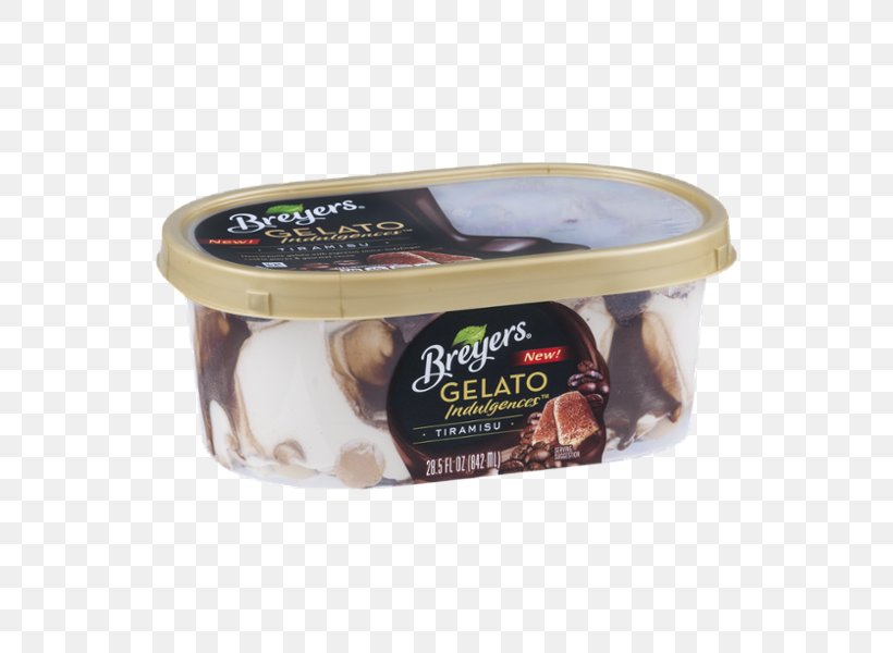 Gelato Tiramisu Breyers Dairy Products Dessert, PNG, 600x600px, Gelato, Biscuits, Breyers, Chewy, Dairy Product Download Free