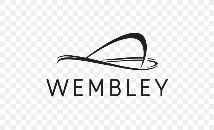 Wembley Stadium Wembley Arena Logo Clip Art Vector Graphics, PNG, 500x500px, Wembley Stadium, Area, Black And White, Brand, Footwear Download Free