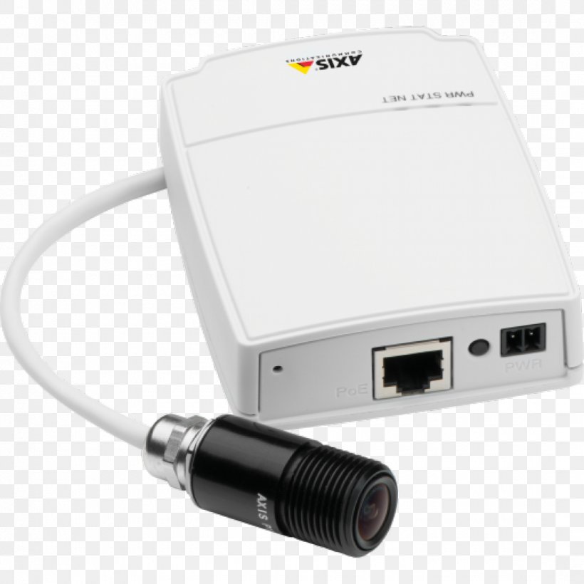 Axis P1214-E Axis Communications IP Camera, PNG, 1080x1080px, Axis P1214e, Adapter, Axis Communications, Axis P1214, Cable Download Free