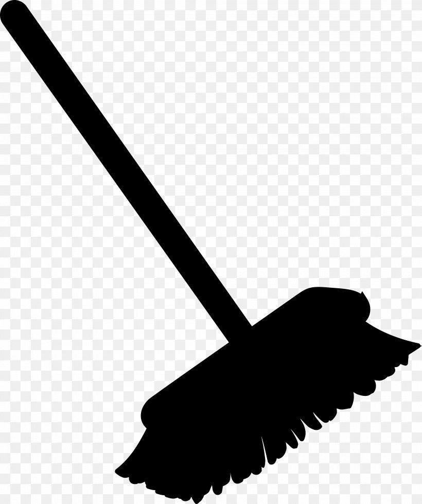 Clip Art Broom Beak Line Silhouette, PNG, 4000x4779px, Broom, Beak, Blackandwhite, Garden Tool, Shovel Download Free