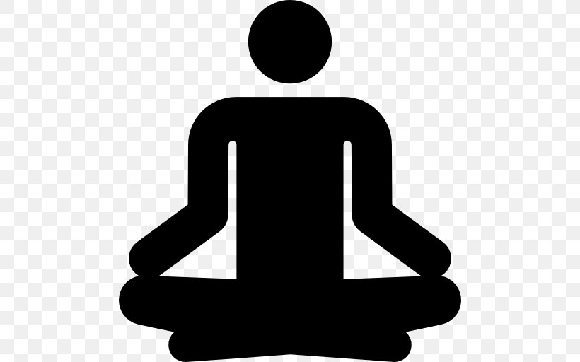 Meditation Clip Art, PNG, 512x512px, Meditation, Black And White, Lotus Position, Silhouette, Sitting Download Free