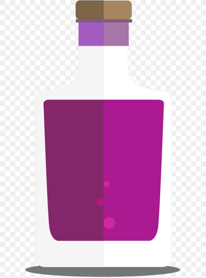 Glass Bottle Product Design Purple, PNG, 632x1104px, Glass Bottle, Bottle, Glass, Lilac, Magenta Download Free