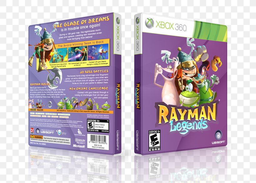 Xbox 360 Rayman Legends Ubisoft VGBoxArt Video Game, PNG, 700x587px, Xbox 360, Electronic Device, Games, Multimedia, Playstation Download Free