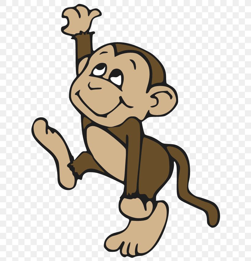 Monkey Cartoon Clip Art, PNG, 640x852px, Monkey, Animation, Artwork, Big Cats, Carnivoran Download Free