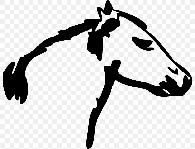Mustang Draft Horse Clip Art, PNG, 800x625px, Mustang, Black, Black And White, Draft Horse, Hand Download Free