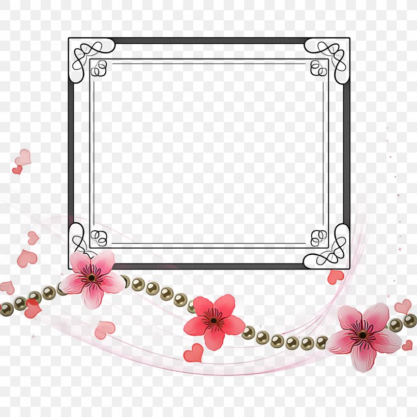 Pink Background Frame, PNG, 1280x1280px, Picture Frames, Meter, Picture Frame, Pink, Rectangle Download Free