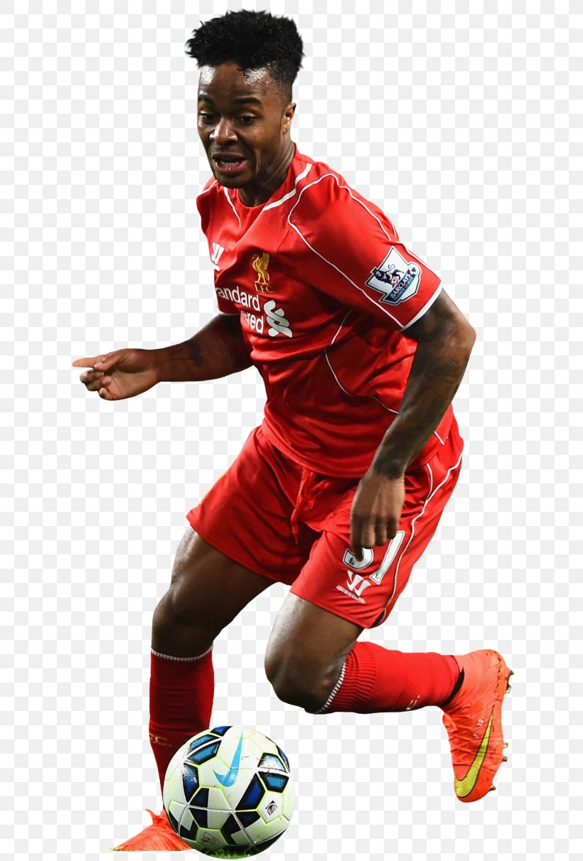 Raheem Sterling Liverpool F.C. Premier League Sport Football, PNG, 627x1211px, Raheem Sterling, Ball, Football, Football Player, Jersey Download Free