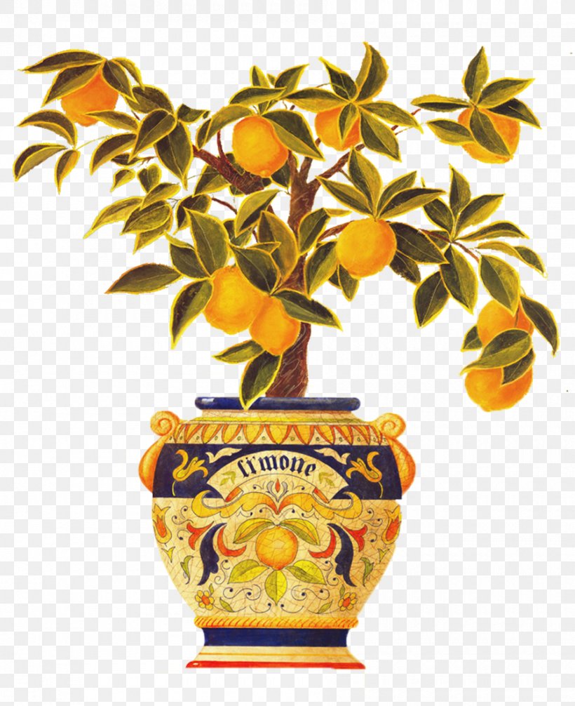 Italy Tapestry Lemon Wall Decal, PNG, 900x1105px, Italy, Canvas, Flowerpot, Food, Fruit Download Free
