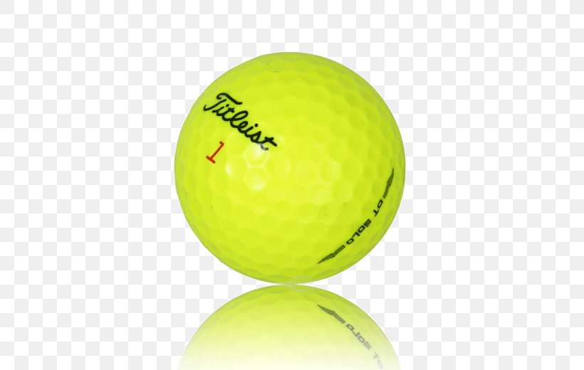 Golf Balls Titleist DT SoLo Yellow, PNG, 520x520px, Golf, Ball, Golf Ball, Golf Balls, Titleist Download Free