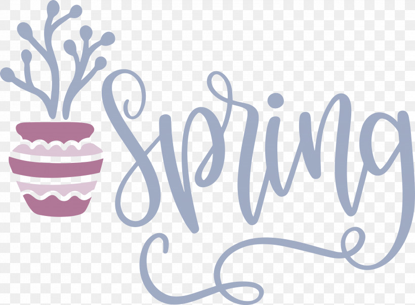 Spring, PNG, 3000x2208px, Spring, Calligraphy, Flower, Line, Logo Download Free